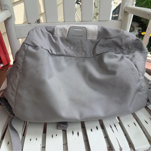 The North Face White, Pink, & Gray Recon Backpack - Picture 5 of 14